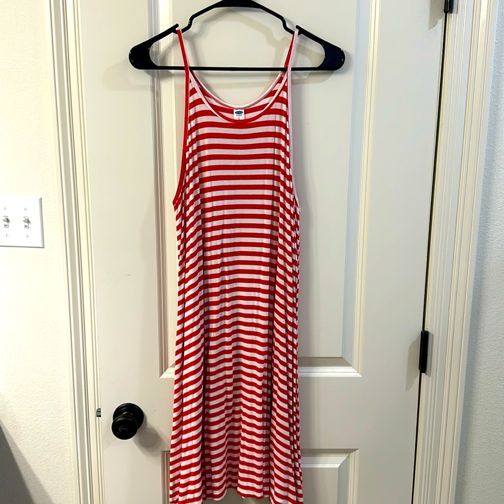 Soft cotton swing dress